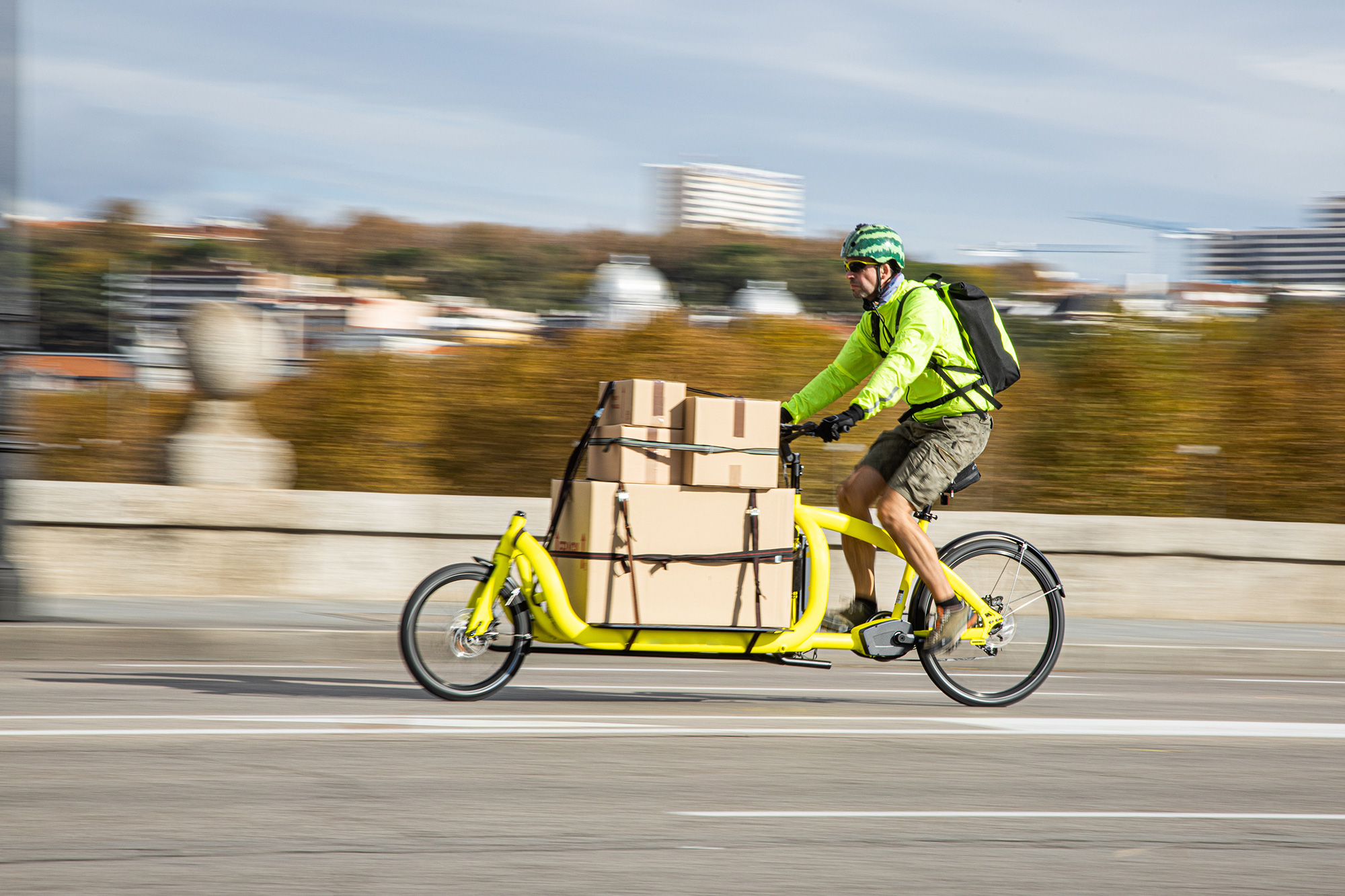 Que peut-on livrer à vélo dans un contexte professionnel ?
